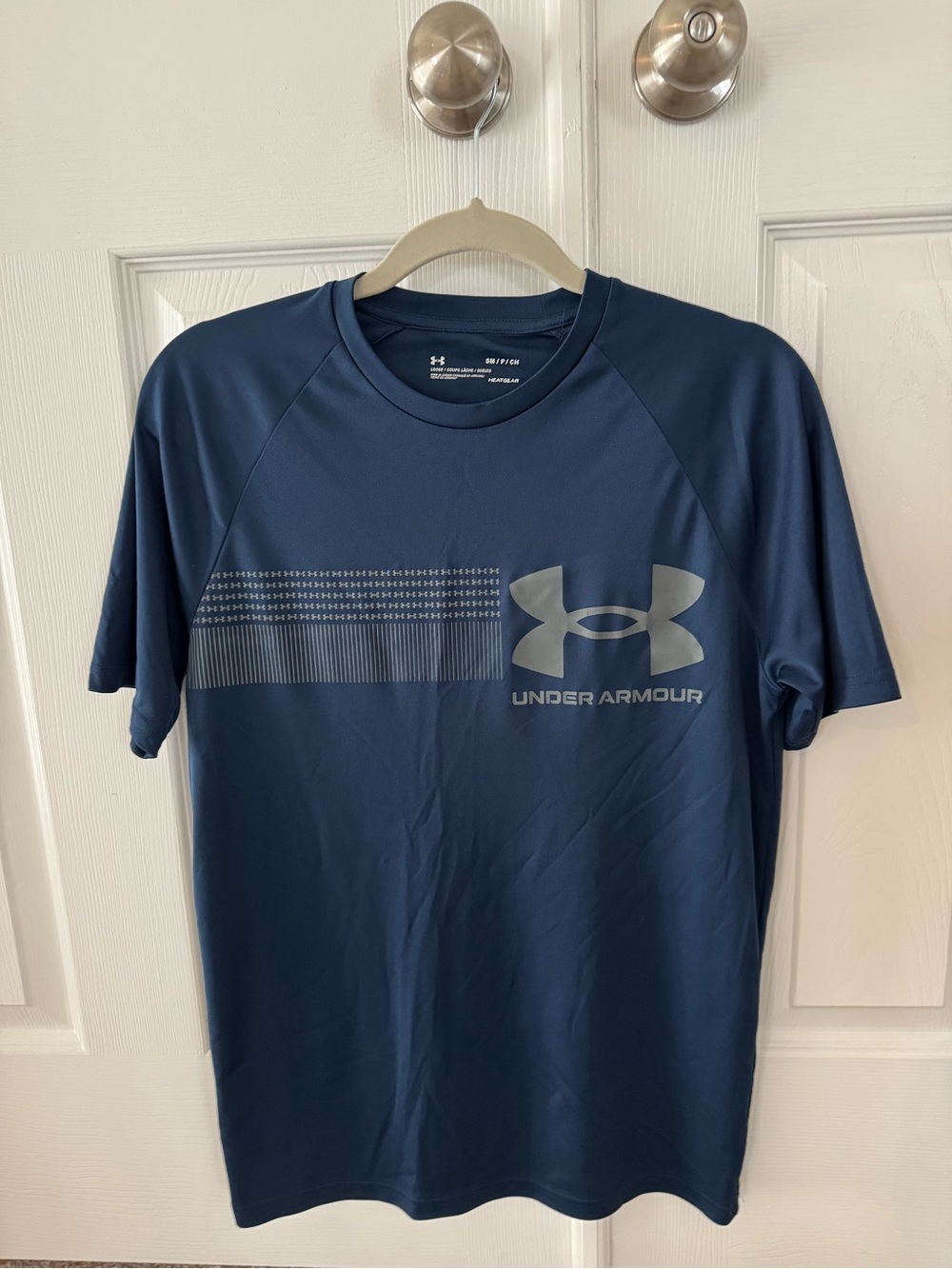 Under Armour Men’s Navy & Grey Graphic Short-Sleeve Performance Tee